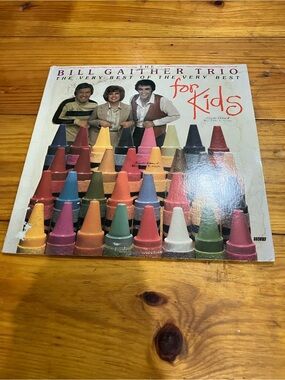 Bill Gaither Trio - For Kids (Vinyl) — Multicolor Crayon Cover